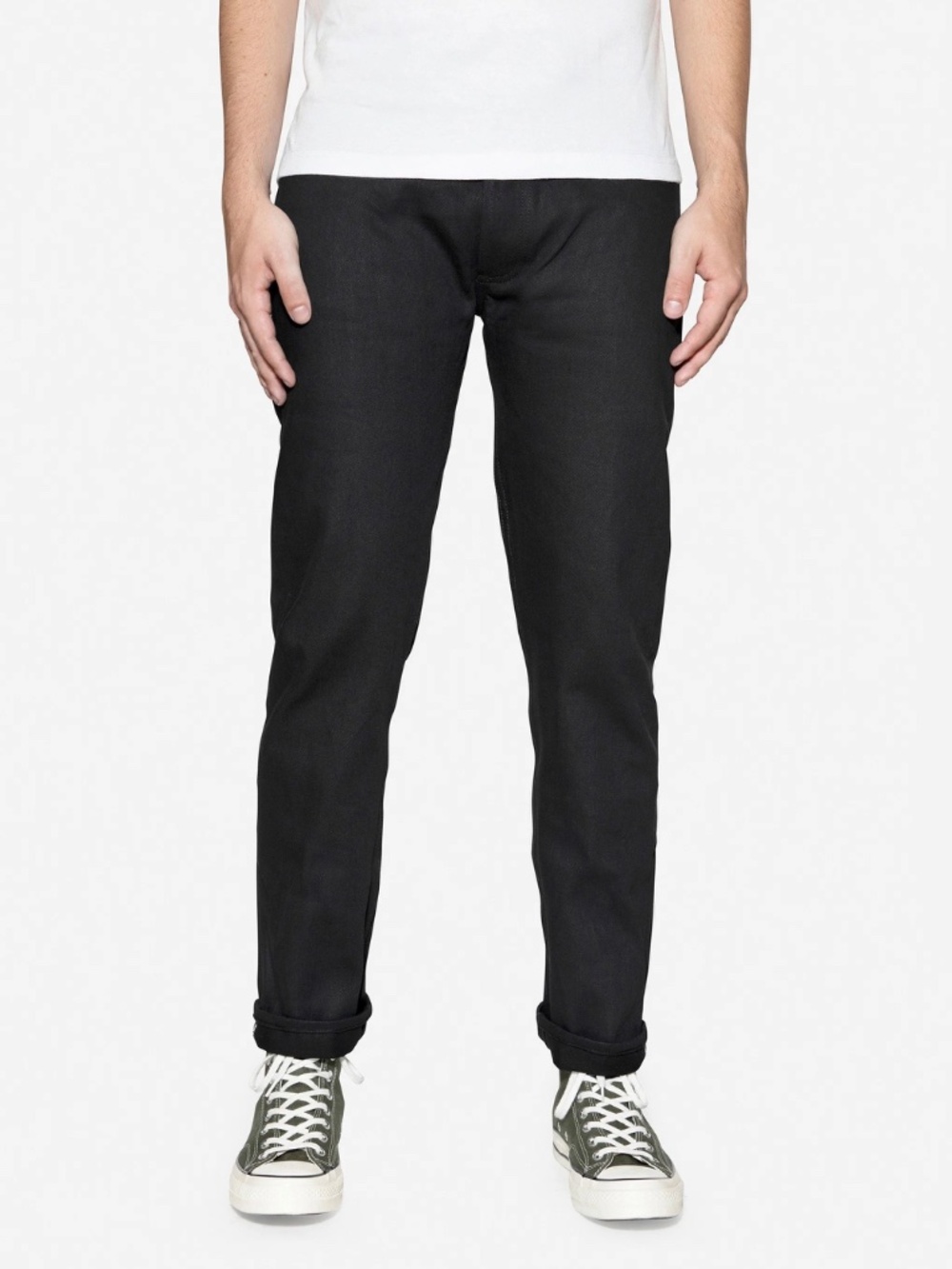 3sixteen CT-220x Classic Tapered Jeans - Double Black | Size 33